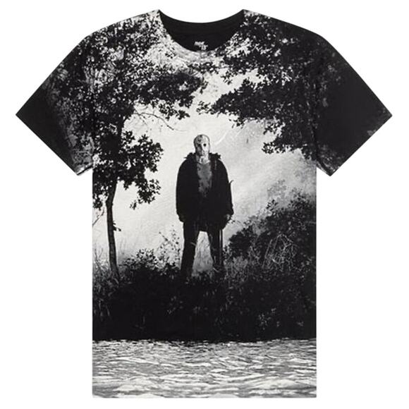 FRIDAY THE 13TH Jason Forest Tee Size Unisex 3XL New without Tag Sold out online - Picture 1 of 6